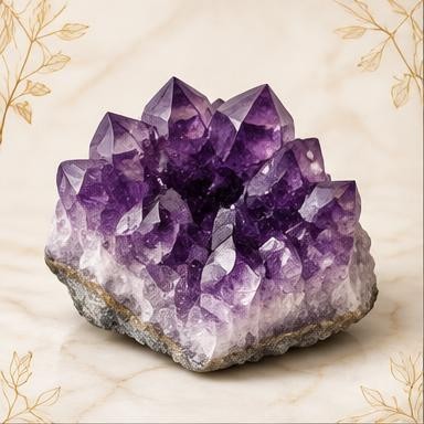 Amethyst natural gemstone
