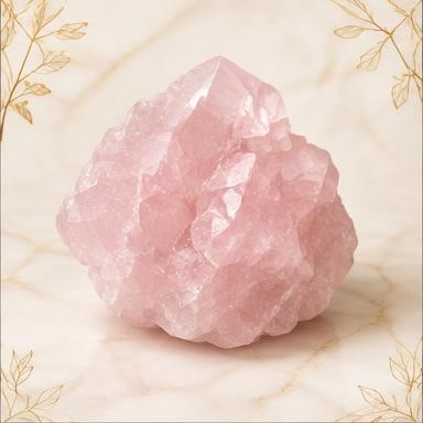 Rose Quartz natural gemstone